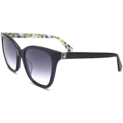 Kate Spade Women's Desi 55mm Blue Sunglasses DESI-S-PJP-55