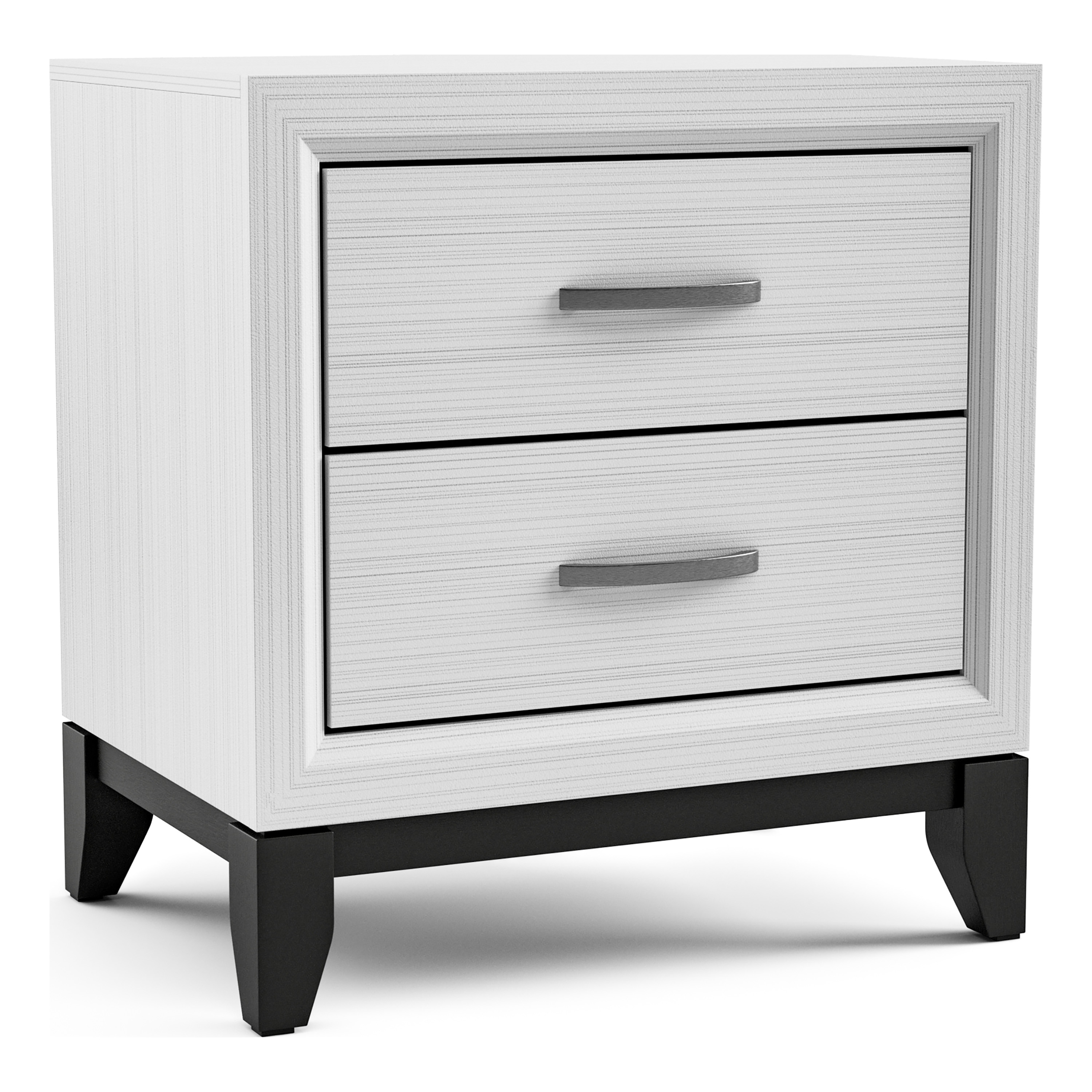 Furniture of America Lante Modern 2-Drawer Nightstand