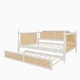 preview thumbnail 10 of 17, Full Size Daybed with Full Size Trundle for Limited Space, Kids Wood Bed for Limited Space