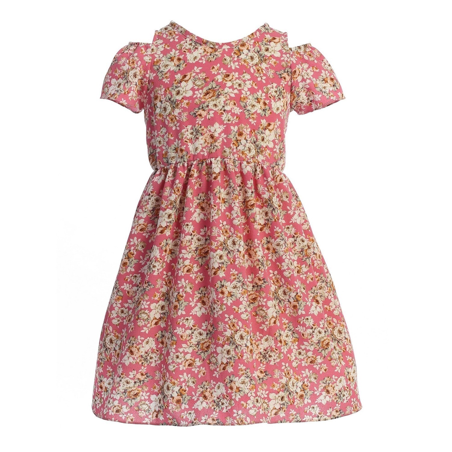 cold shoulder dress for kids