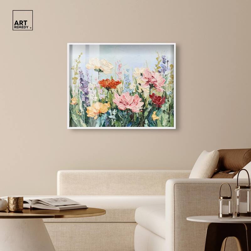 Summer Abundance III Shadowbox by Art Remedy