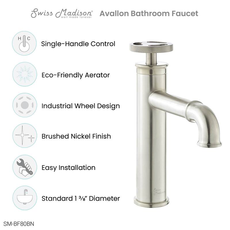 Avallon 7 Single Handle, Bathroom Faucet