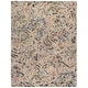 preview thumbnail 62 of 71, SAFAVIEH Handmade Blossom Jetchka French Country Floral Wool Rug 8' x 10' - Beige/Purple - Rectangle