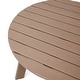 preview thumbnail 53 of 52, Elm Plus Outdoor Patio HDPE Round Coffee Table Side End Table