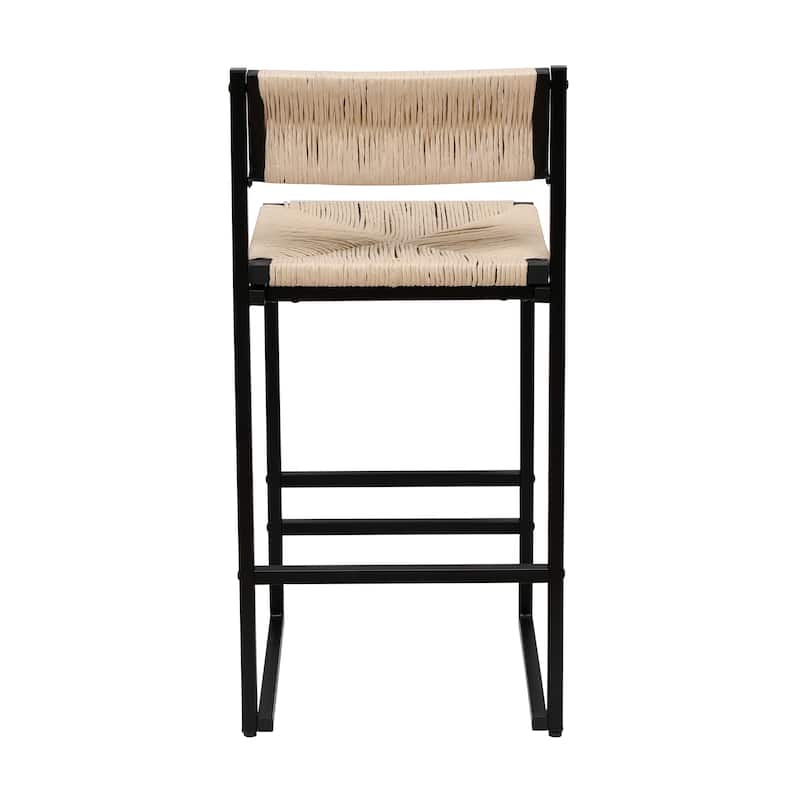 Counter Stool with footrest for Kitchen Island Set of 2