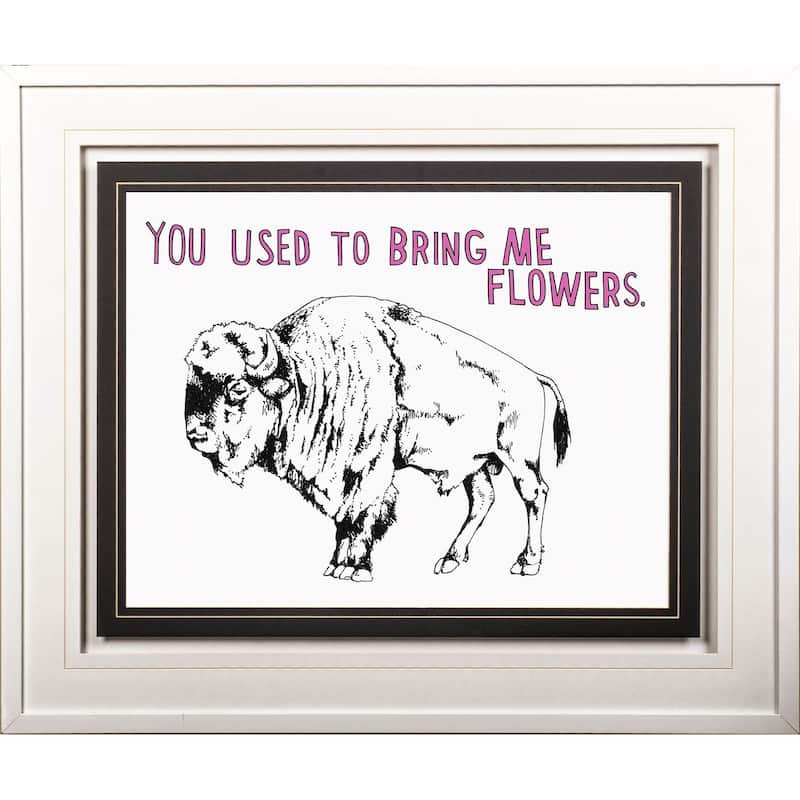 Bison Framed Art Print