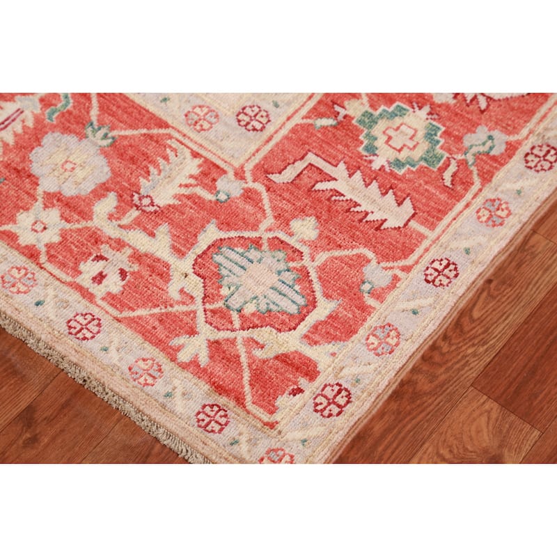 Vegetable Dye Heriz Serapi Oriental Area Rug Hand-Knotted Wool Carpet - 8'0"x 10'1"