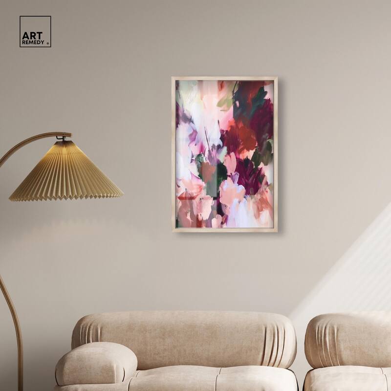 Adelas Garden I Shadowbox by Art Remedy