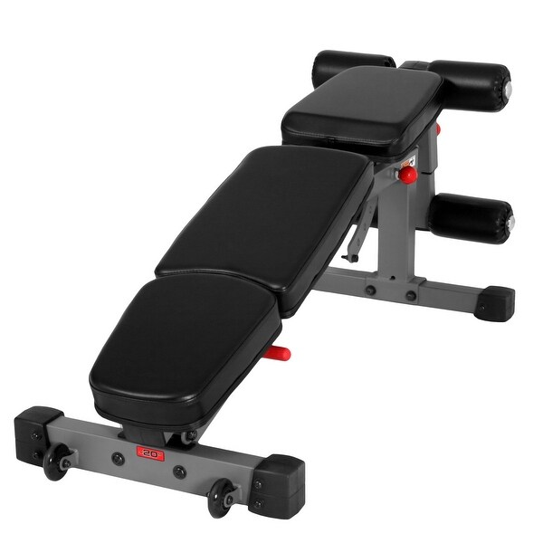 XMark Heavy Duty FID Ab Versa Weight Bench XM 7629 Bed Bath