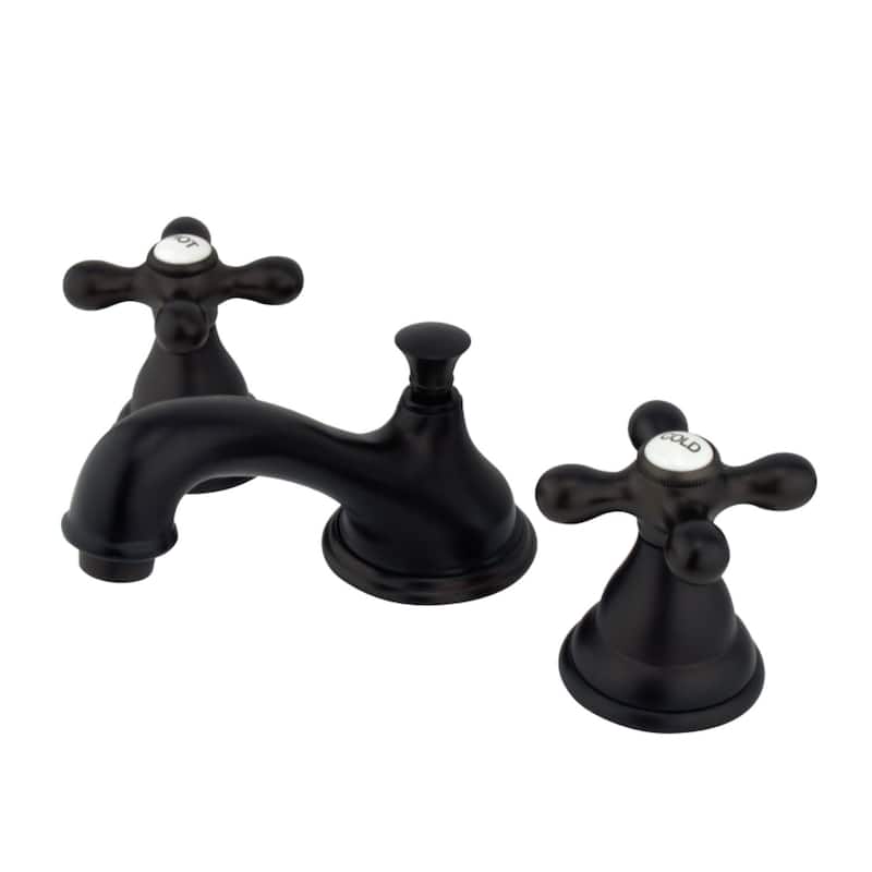 Kingston Brass Royale Widespread Bathroom Faucet with Pop-Up Drain - Oil Rubbed Bronze