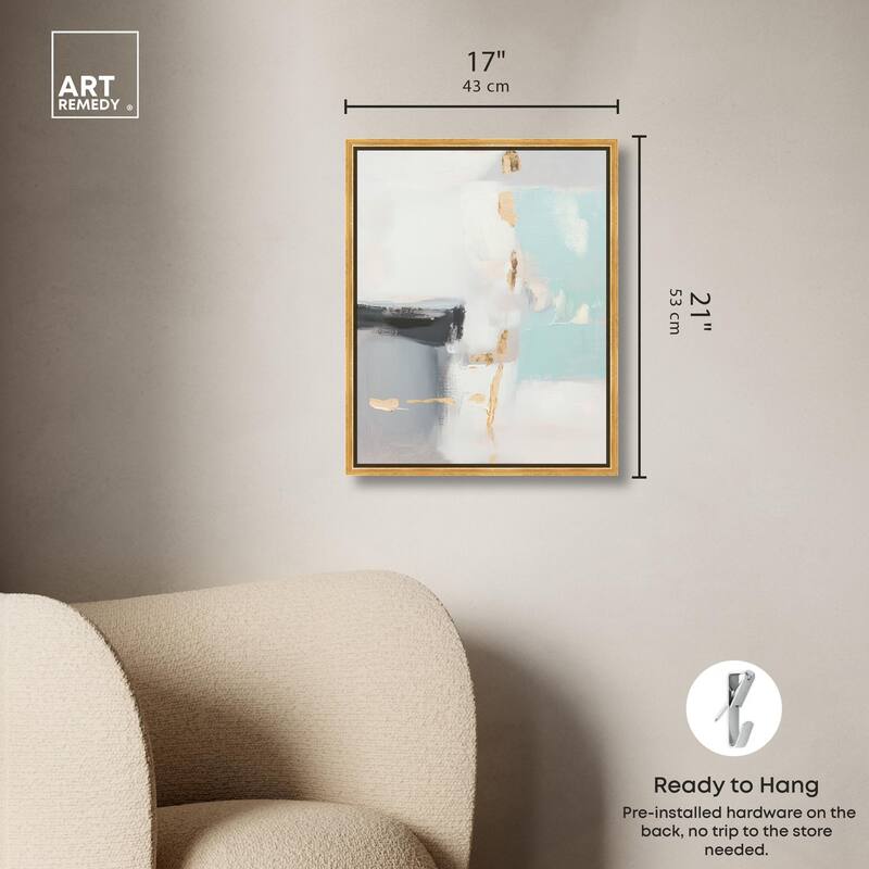 Misty Luxe II Canvas by Art Remedy