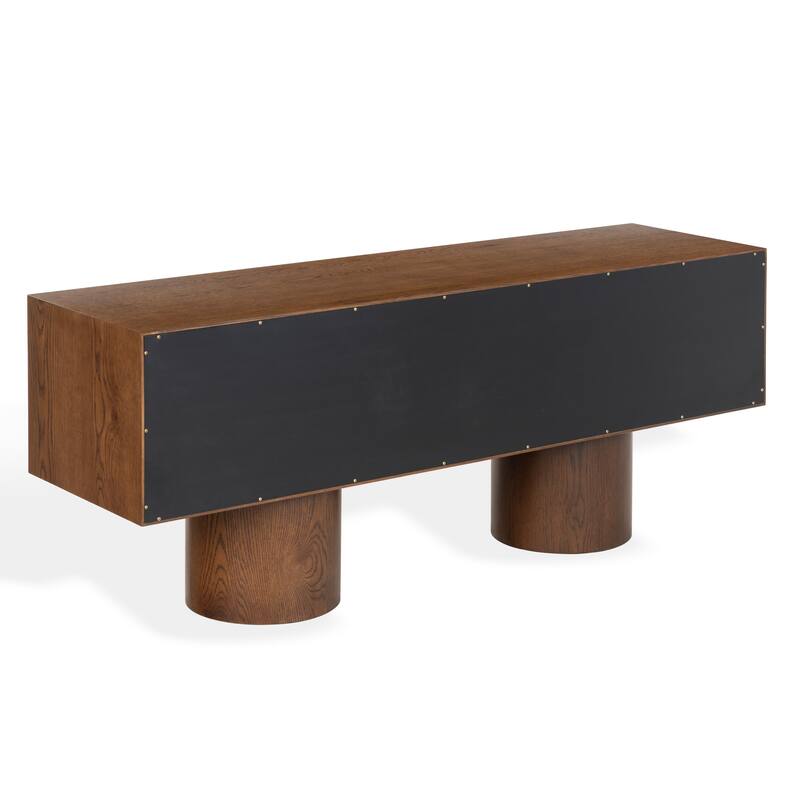 SAFAVIEH Couture Alberti Wood Sideboard - 71"W x 20"D x 29"H