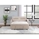 preview thumbnail 1 of 1, Twin Sofa Bed with Pull-Out Sleeper and Pillow, Modern 57'' Upholstered Sleeper Sofa for Living Room Beige