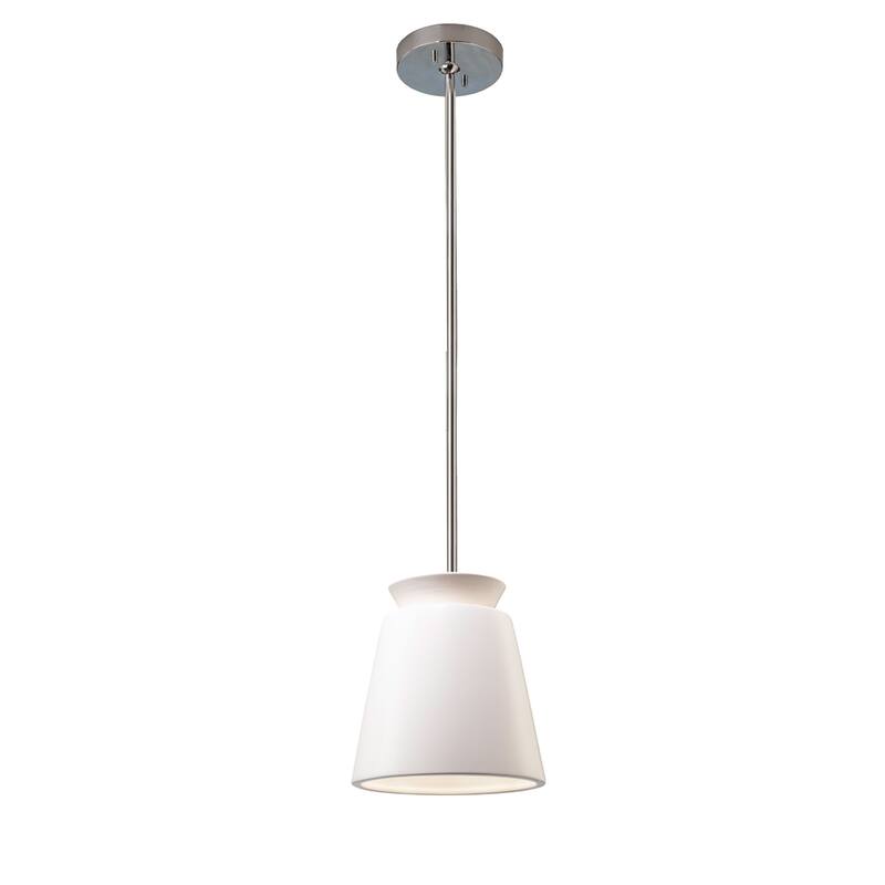 Justice Design Group Small Trapezoid Pendant - Rigid Stem