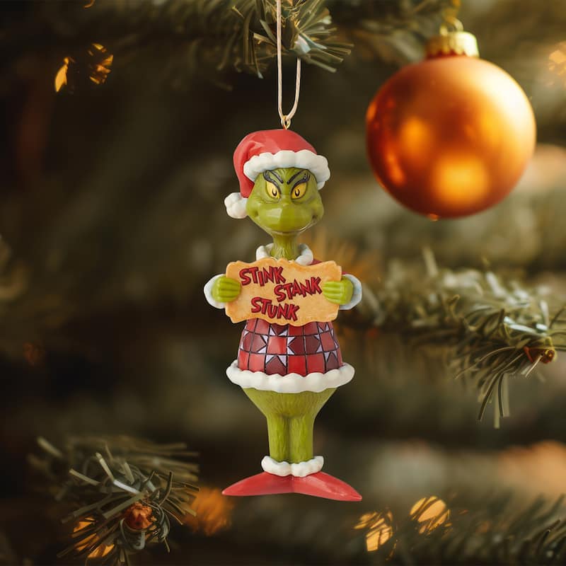 Dept 56 The Grinch Stink Stank Stunk Christmas Ornament