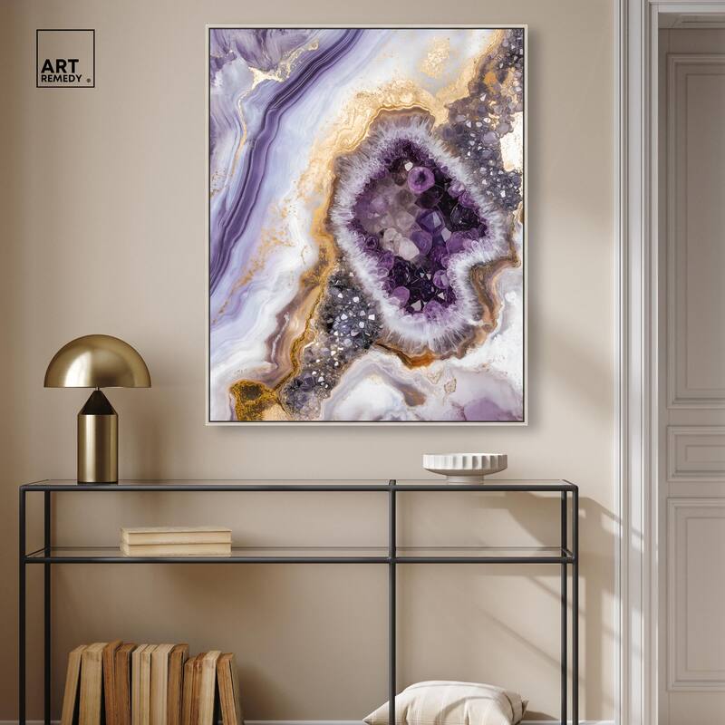 Amethystine Dream II Canvas by Art Remedy