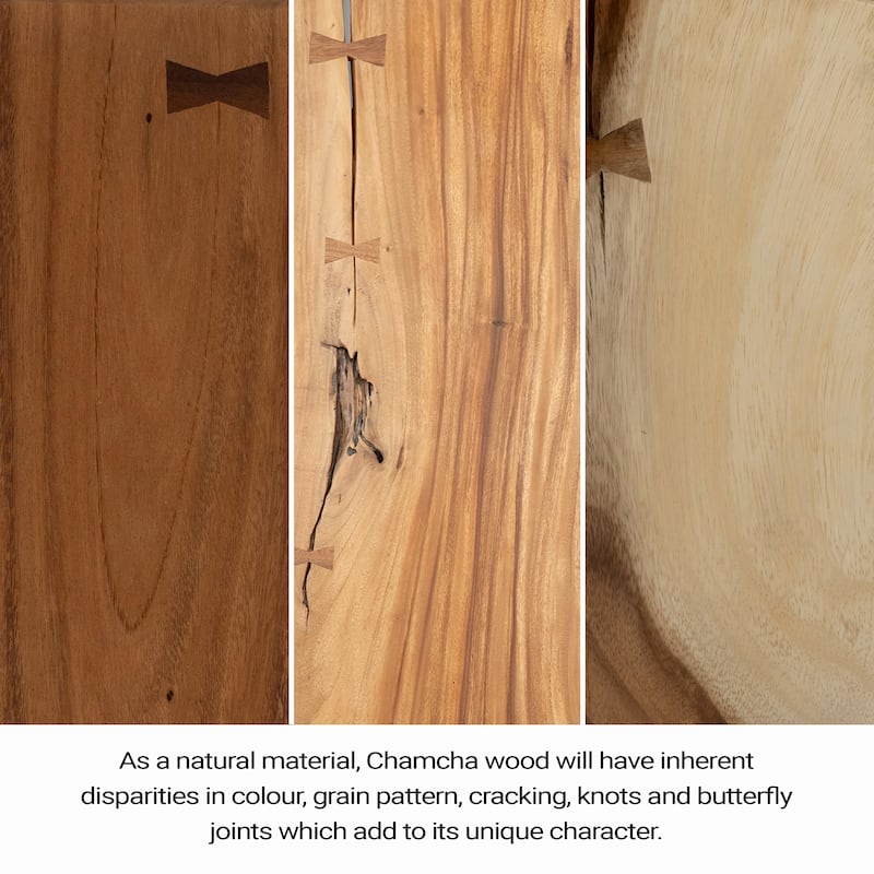 Naturals - Dice End Table - Natural
