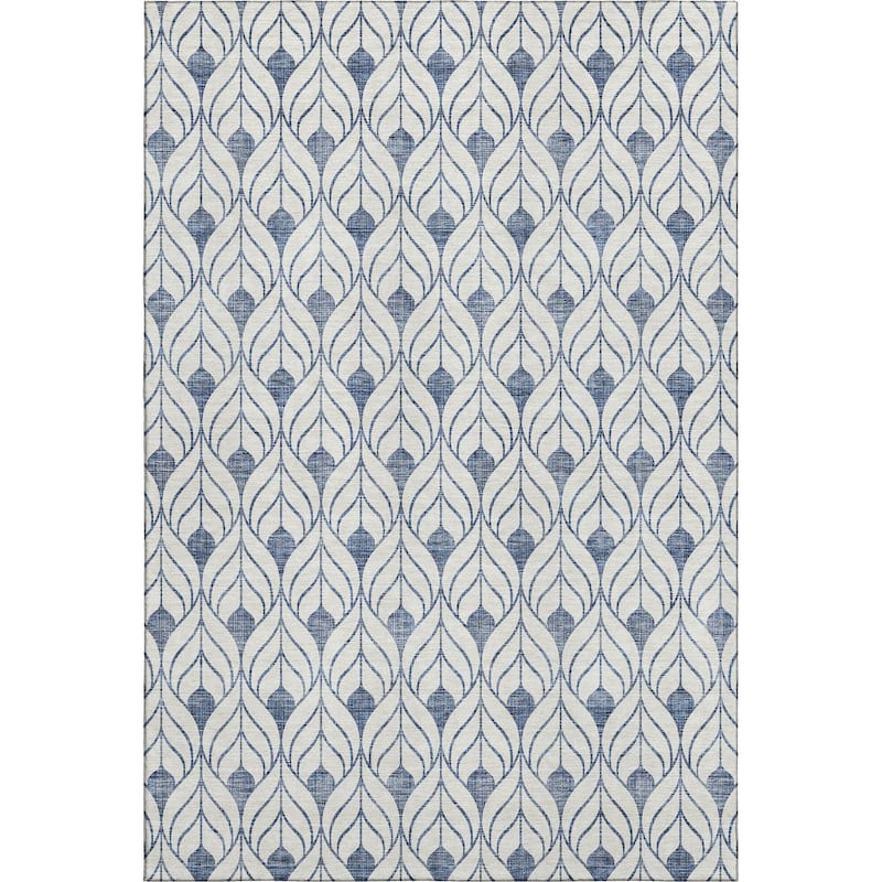 Premium Washable Super Soft Modern Teardrop Mayfield Rug