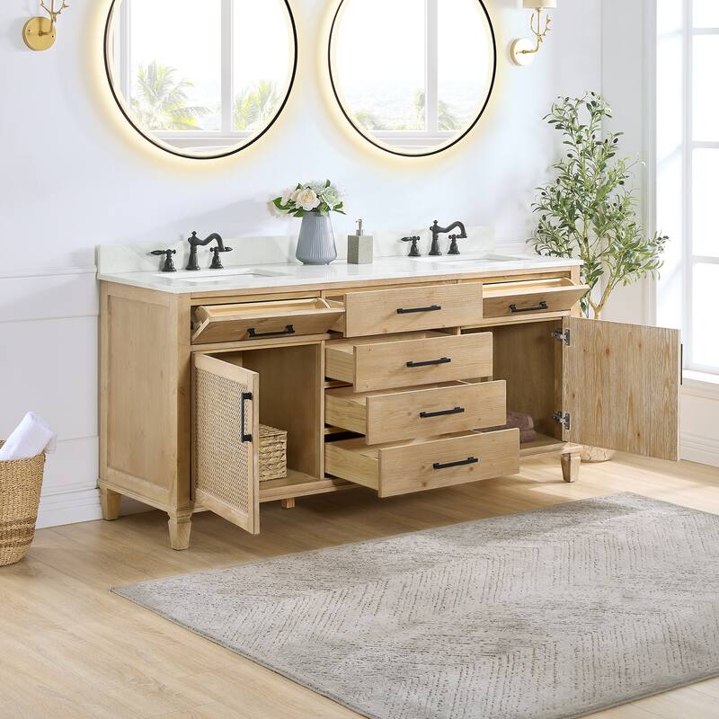 Altair Solana Bath Vanity Base without Top and Sink, no Mirror