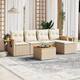 Option Beige and cream with table