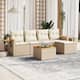Option Beige and cream with table
