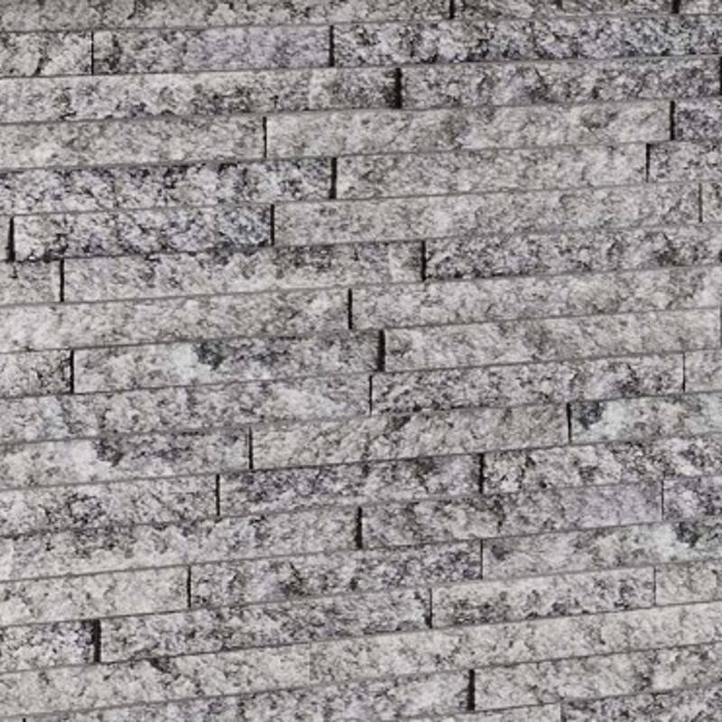 Cruz Bay Studio MKT2765 Slender Strip - 3" x 12" Brick Wall Tile - - Celestial White