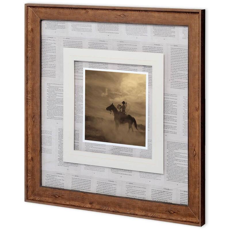 On The Range II - Building a Loop Framed Art Print