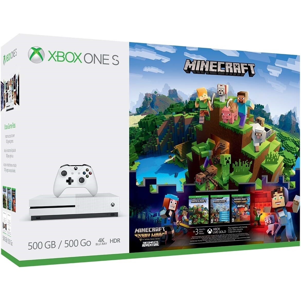 xbox one s 500gb go