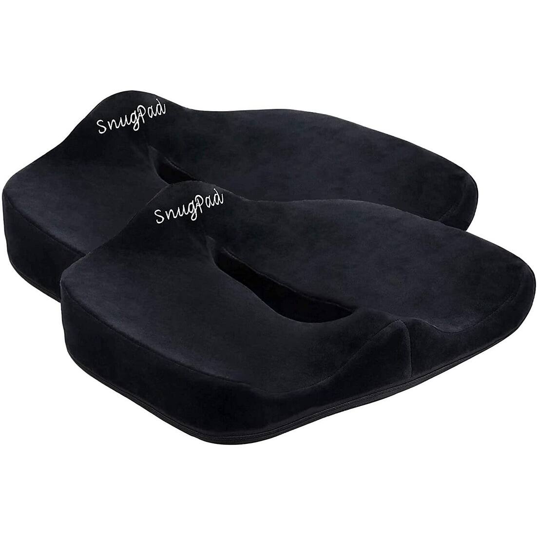 Premium Memory Foam Seat Cushion, for Sciatica Tailbone Back Pain