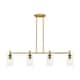 Option Brushed Brass / Clear