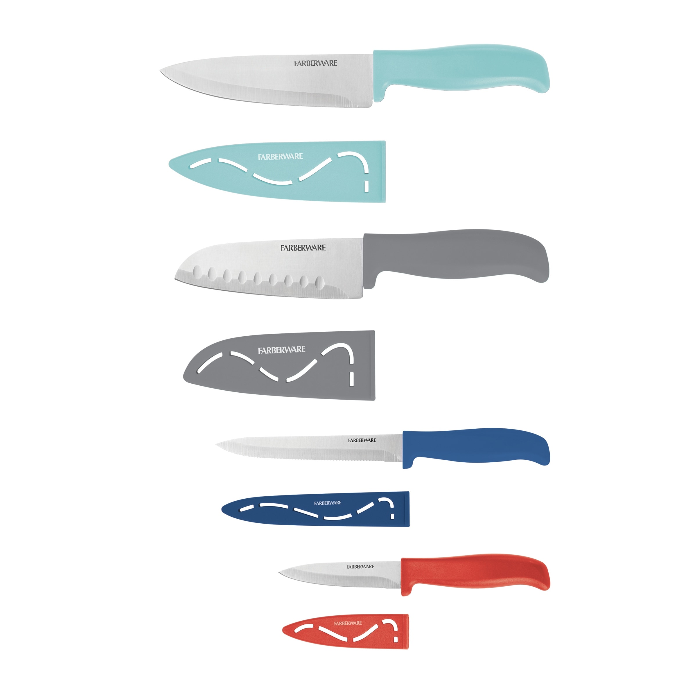 Farberware 4-Piece Chef Set, Muticolor