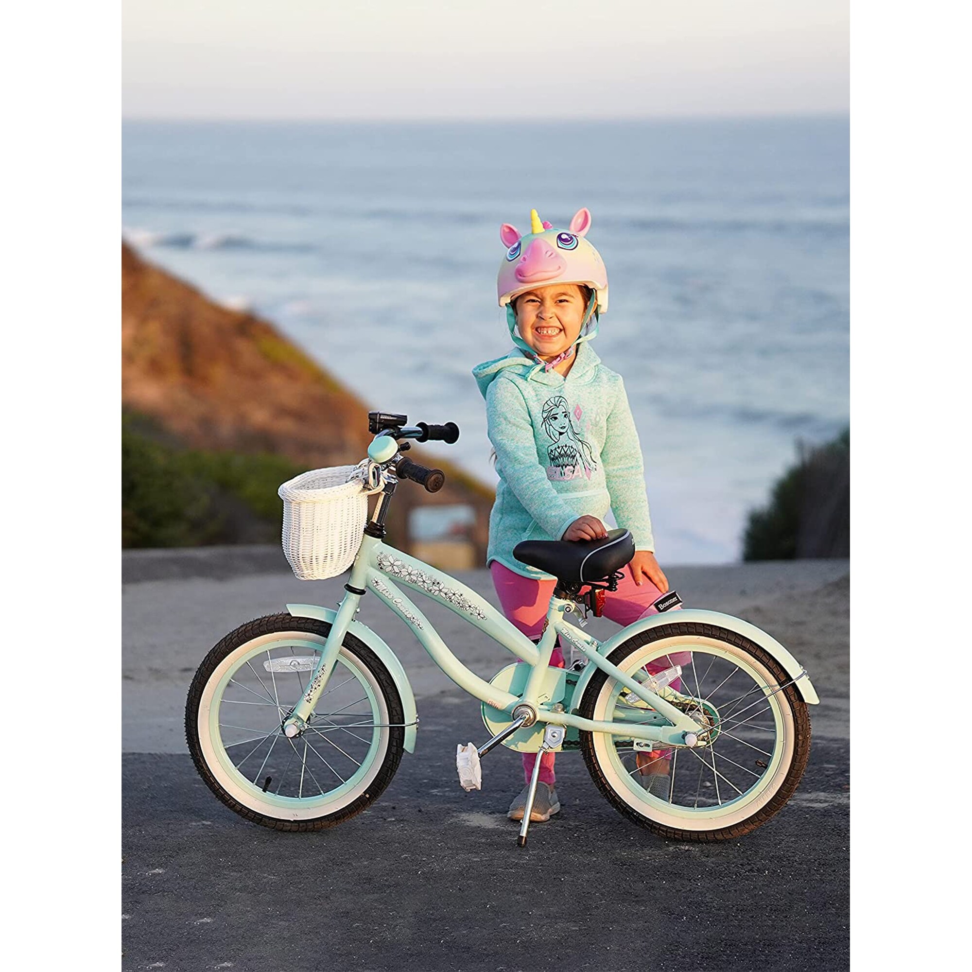 Joystar Beach Cruiser 16 Inch Kids Toddler Bicycle with Training