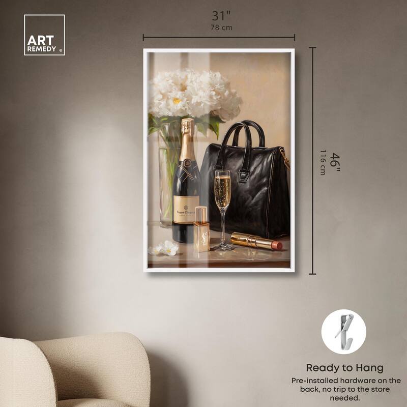 Cheers to Lovely Glam Shadowbox by Art Remedy