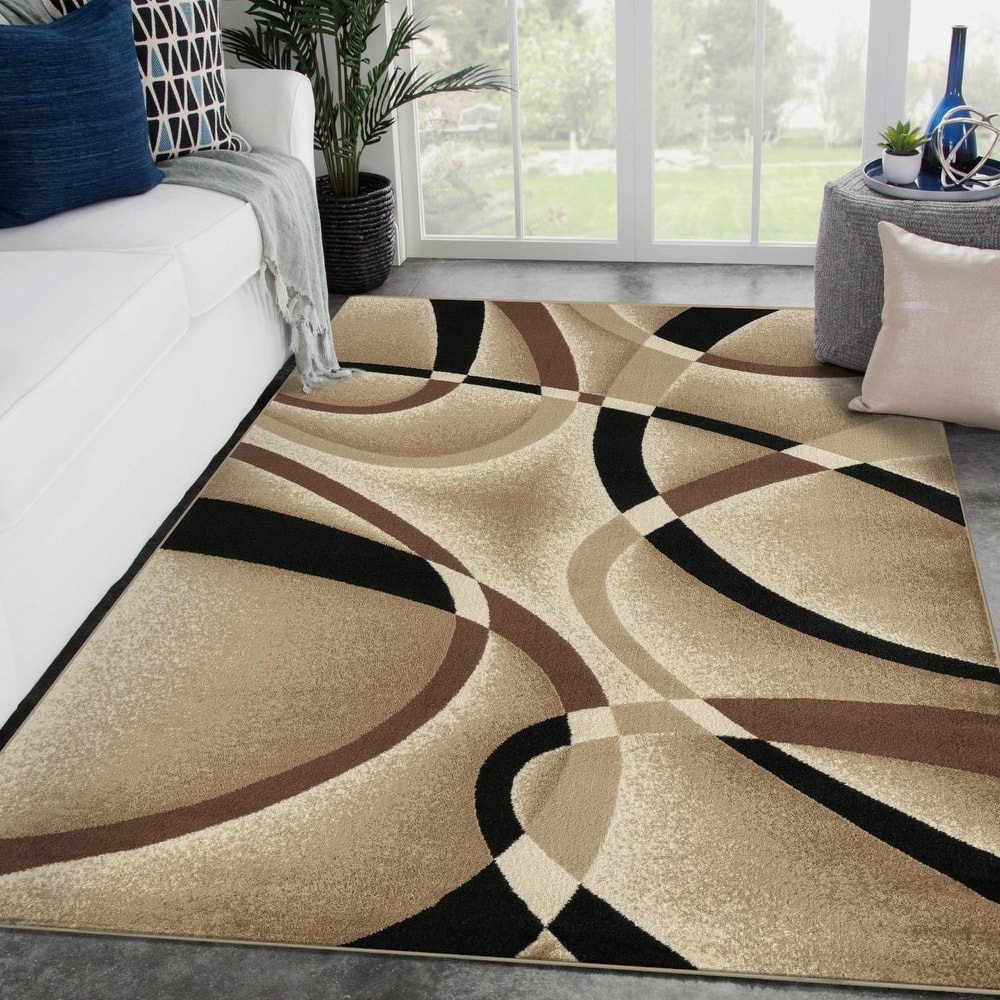 Luxe Weavers Modern Area Rug
