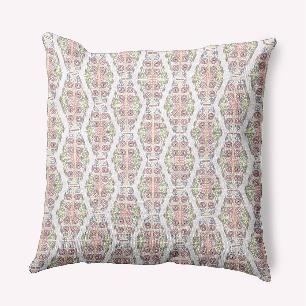 Detailed Geo Decorative Throw Pillow