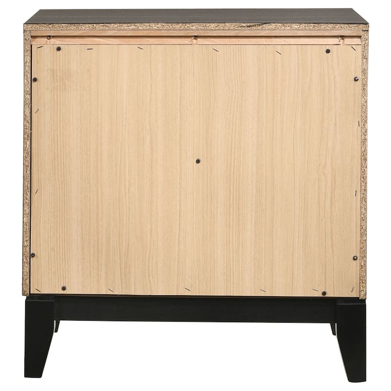 Watson Transitional 2-drawer Nightstand Grey Oak
