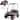 24V Kids Golf Cart 4WD Ride on Car w/ Sun Shade & Remote Control