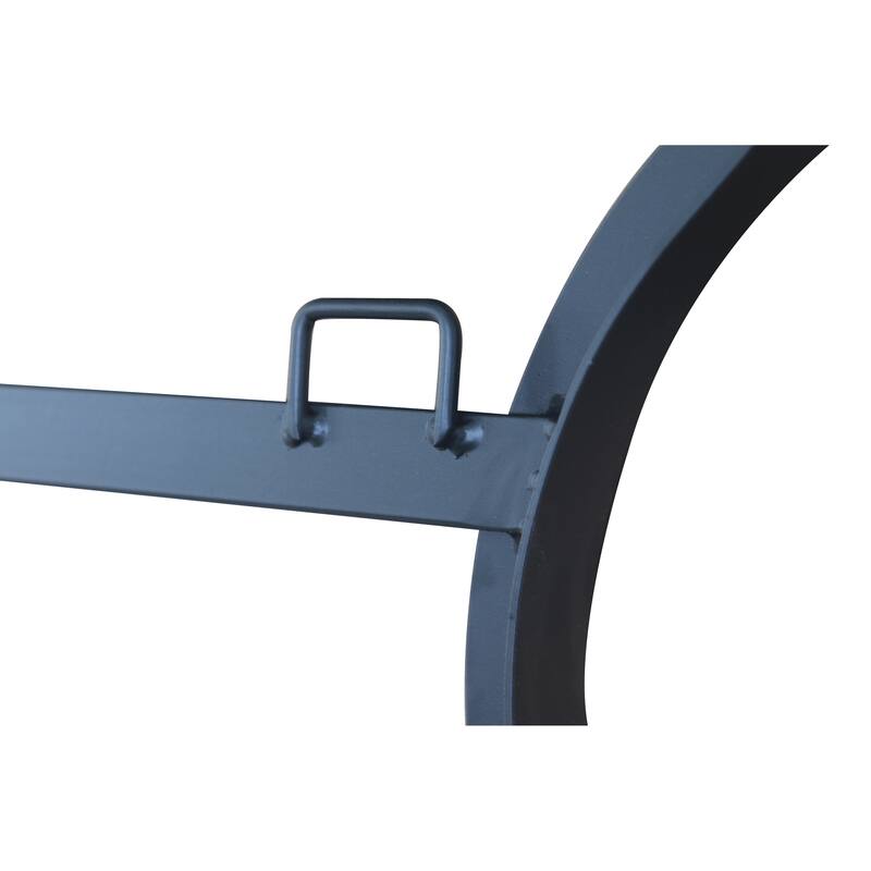 Wall Mirror 30x35 Inch Rectangular Mirror with 2 Wavy Sides Metal Framed Mirror Vanity Mirror Dressing Mirror