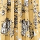 preview thumbnail 14 of 13, Lush Decor French Country Toile Room Darkening Window Curtain Panel Pair