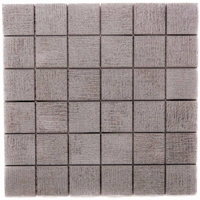 South Beach 2x2 Brown Matte Porcelain Mosaic Tile - Floor, Wall & Backsplash
