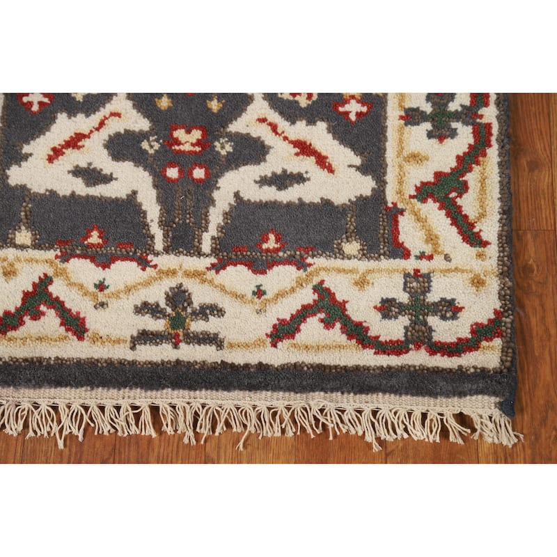 Oushak Oriental Foyer Rug Handmade Wool Carpet - 2'0"x 3'0"