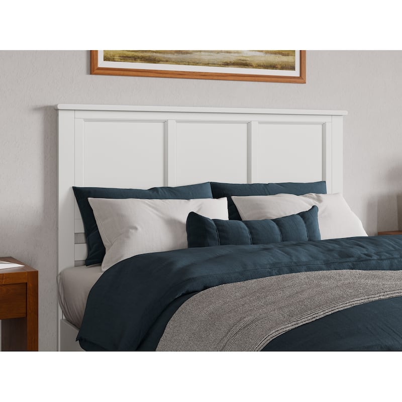 Charlotte Solid Wood Low Profile Platform Bed with Matching Footboard