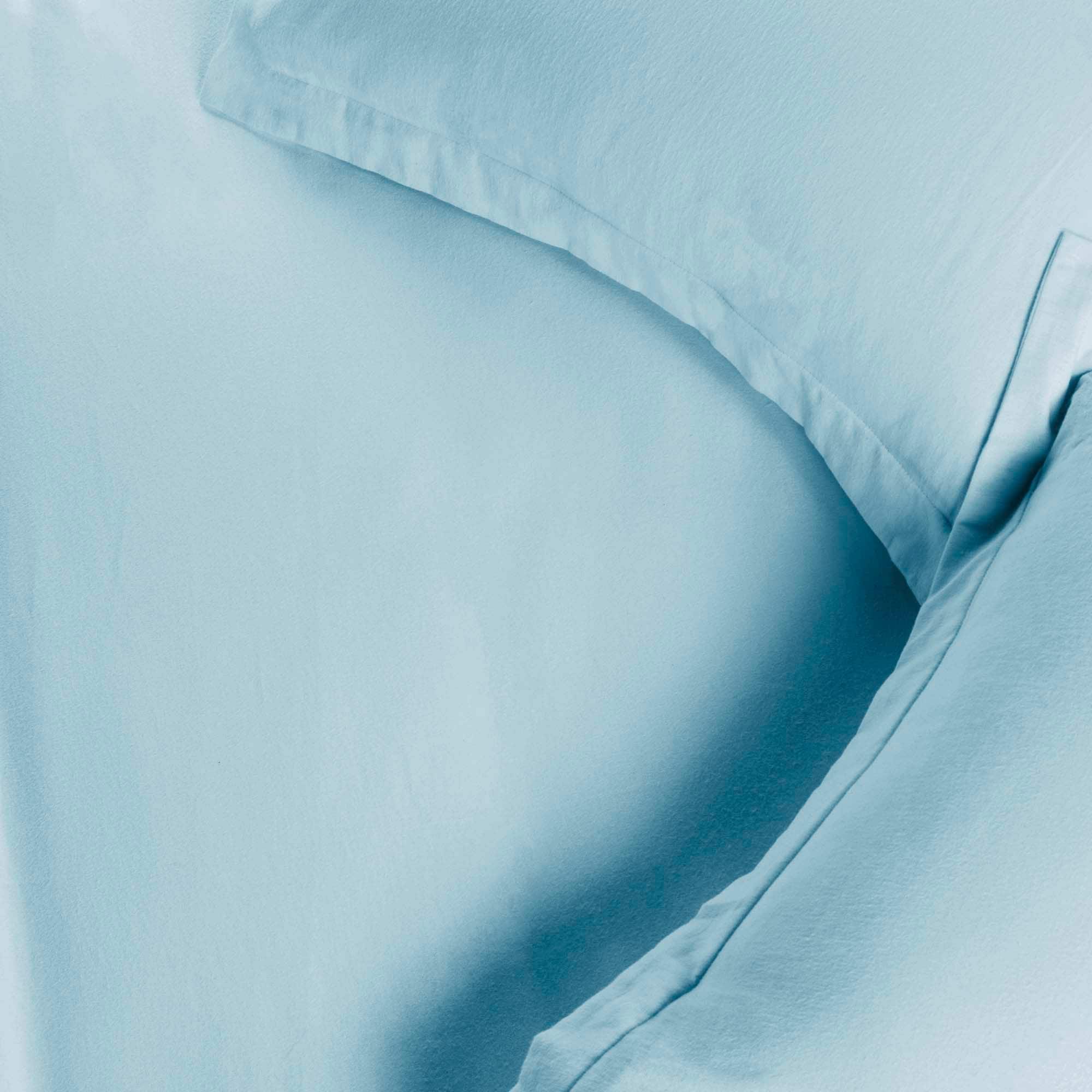 Superior Classic Solid Flannel Cotton Duvet Cover Set - Picture 23 of 45