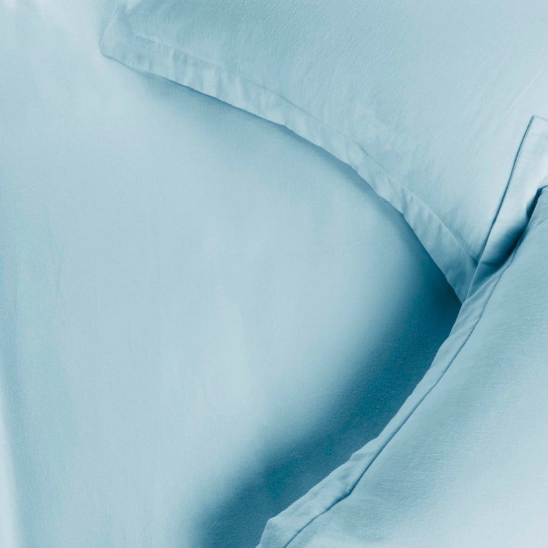 Superior Classic Solid Flannel Cotton Duvet Cover Set