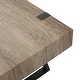 preview thumbnail 26 of 27, Abitha Faux Wood Coffee Table by Christopher Knight Home - 43.25" L x 23.60" W x 16.75" H