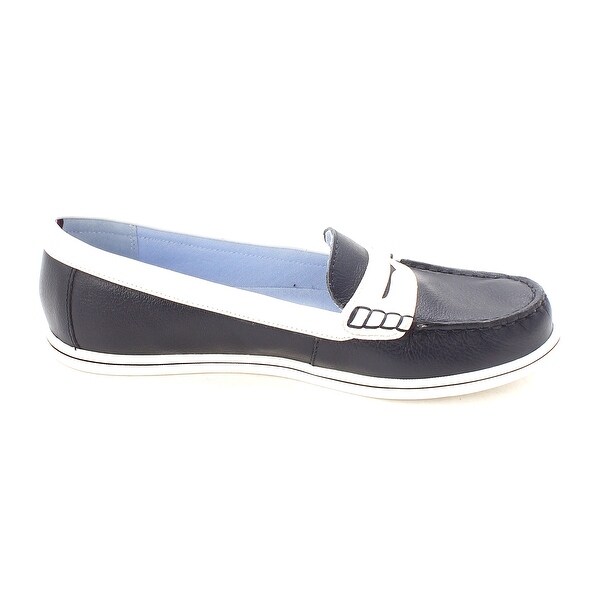 tommy hilfiger butter leather loafers