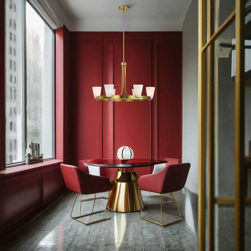 Nuvo Lighting 60/8726 Royale 6 Light 30" Wide Ring Chandelier