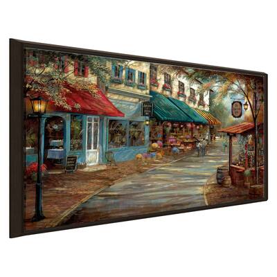 "Romantic Interlude" by Ruane Manning Print on Floating Canvas