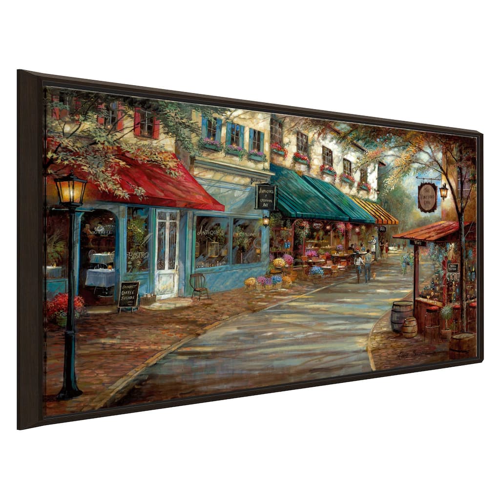 "Romantic Interlude" by Ruane Manning Print on Floating Canvas