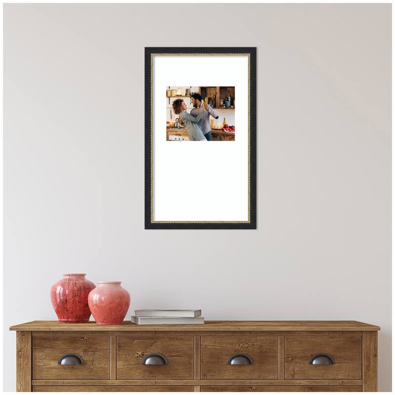 Kate and Laurel Belmont Black Photo Frame